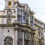 San Carlo alle Quattro Fontane e i luoghi romani